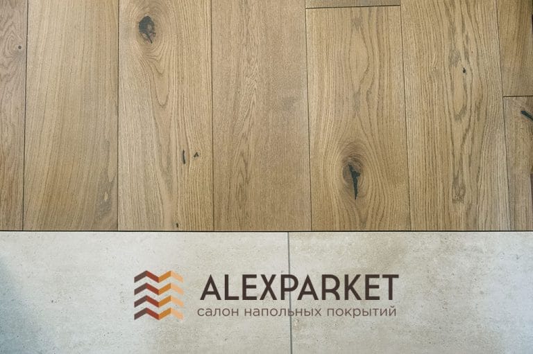Укладка паркетной доски Tarwood Экстра Грей на клей — фото 6