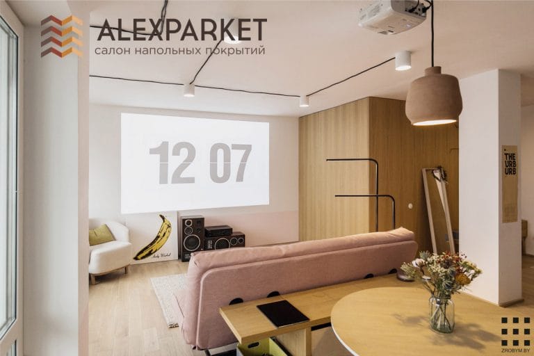 Паркетная доска Tarwood Дуб Латте в интерьере — фото 1