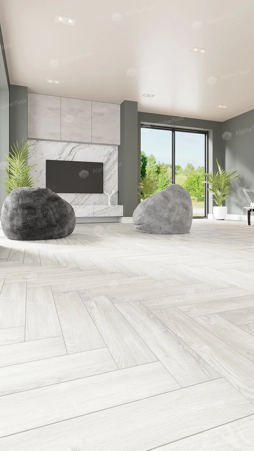 Замковой кварц-винил Alpine floor Parquet Light ДУБ АРКТИК ЕСО 13-4 — изображение 4